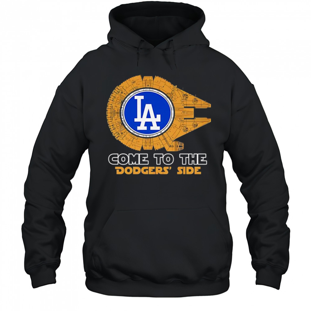 Millennium Falcon come to the Dodgers side shirt Hoodie