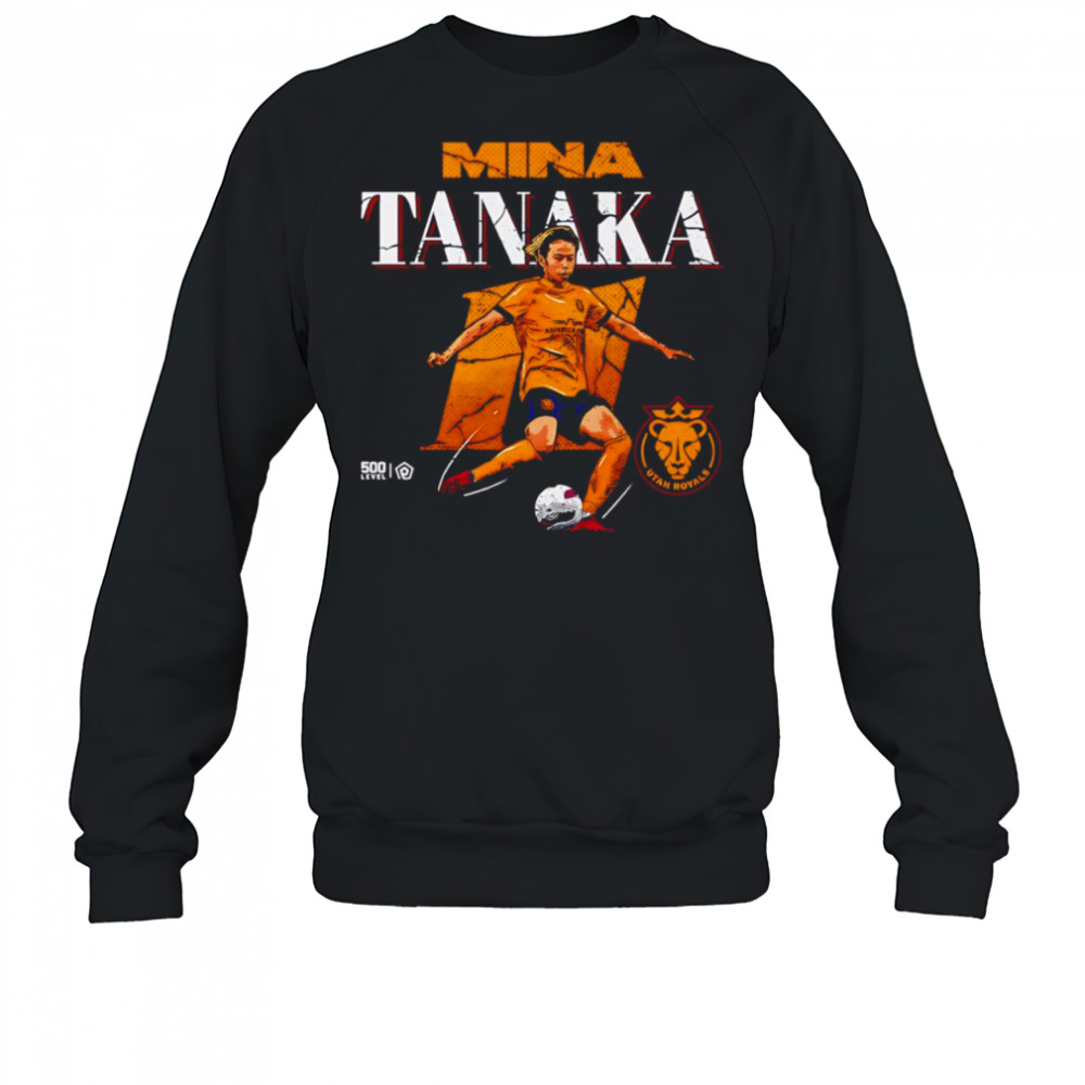 Mina Tanaka Utah Royals cracked number shirt Sweatshirt
