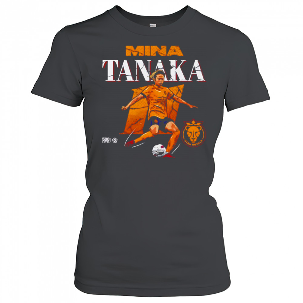 Mina Tanaka Utah Royals cracked number shirt Women's T-shirt