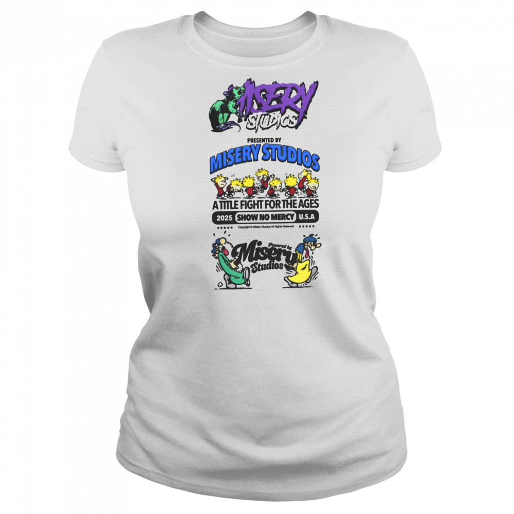 Misery Studios A Title Fight for the Ages T Shirt Women's T-shirt
