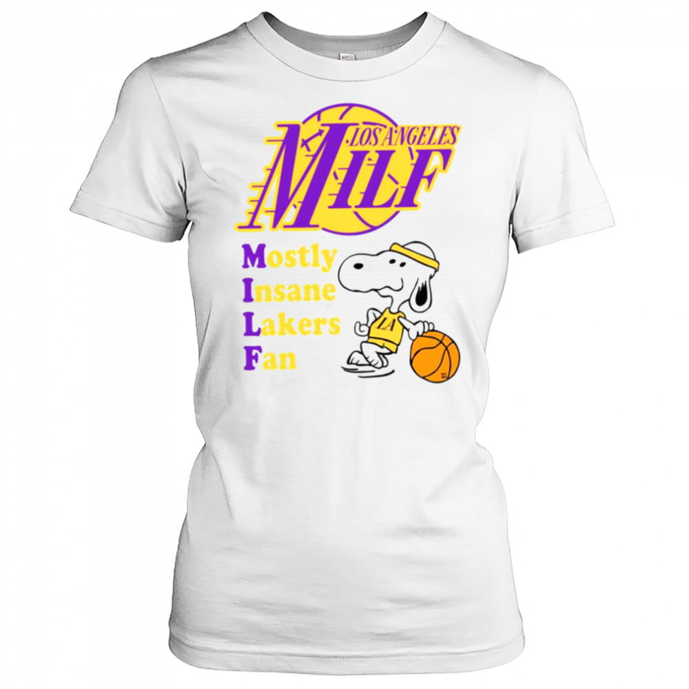 Mostly Insane Lakers Fan T shirt Women's T-shirt