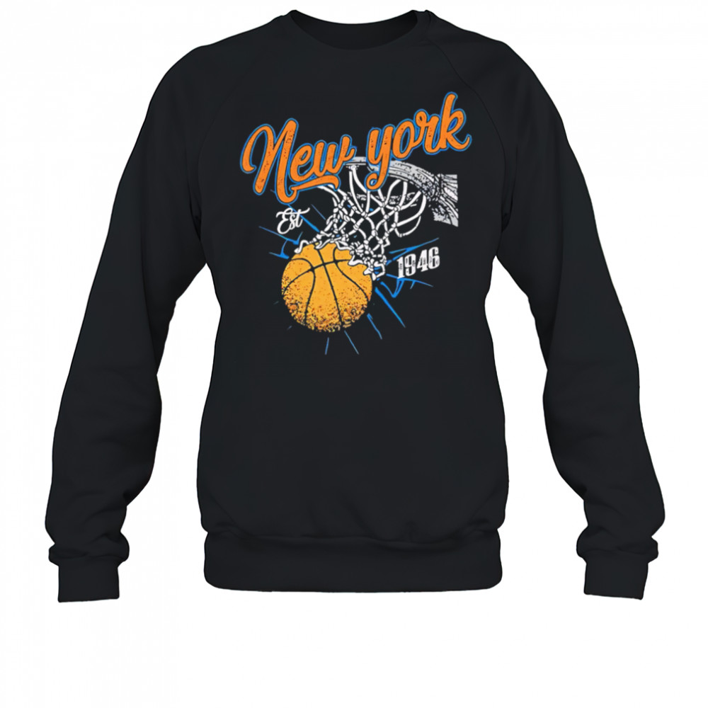 New York Basketball Vintage Est 1946 retro shirt Sweatshirt