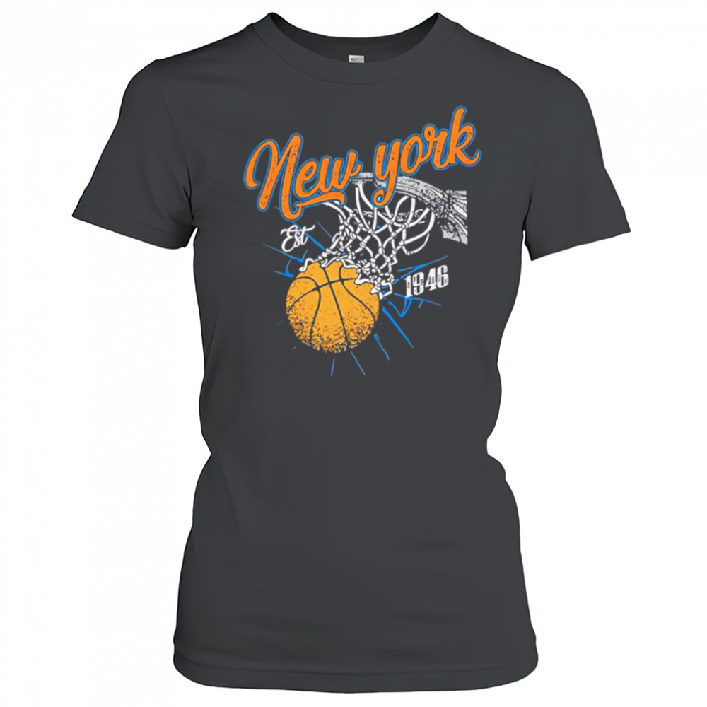 New York Basketball Vintage Est 1946 retro shirt Women's T-shirt