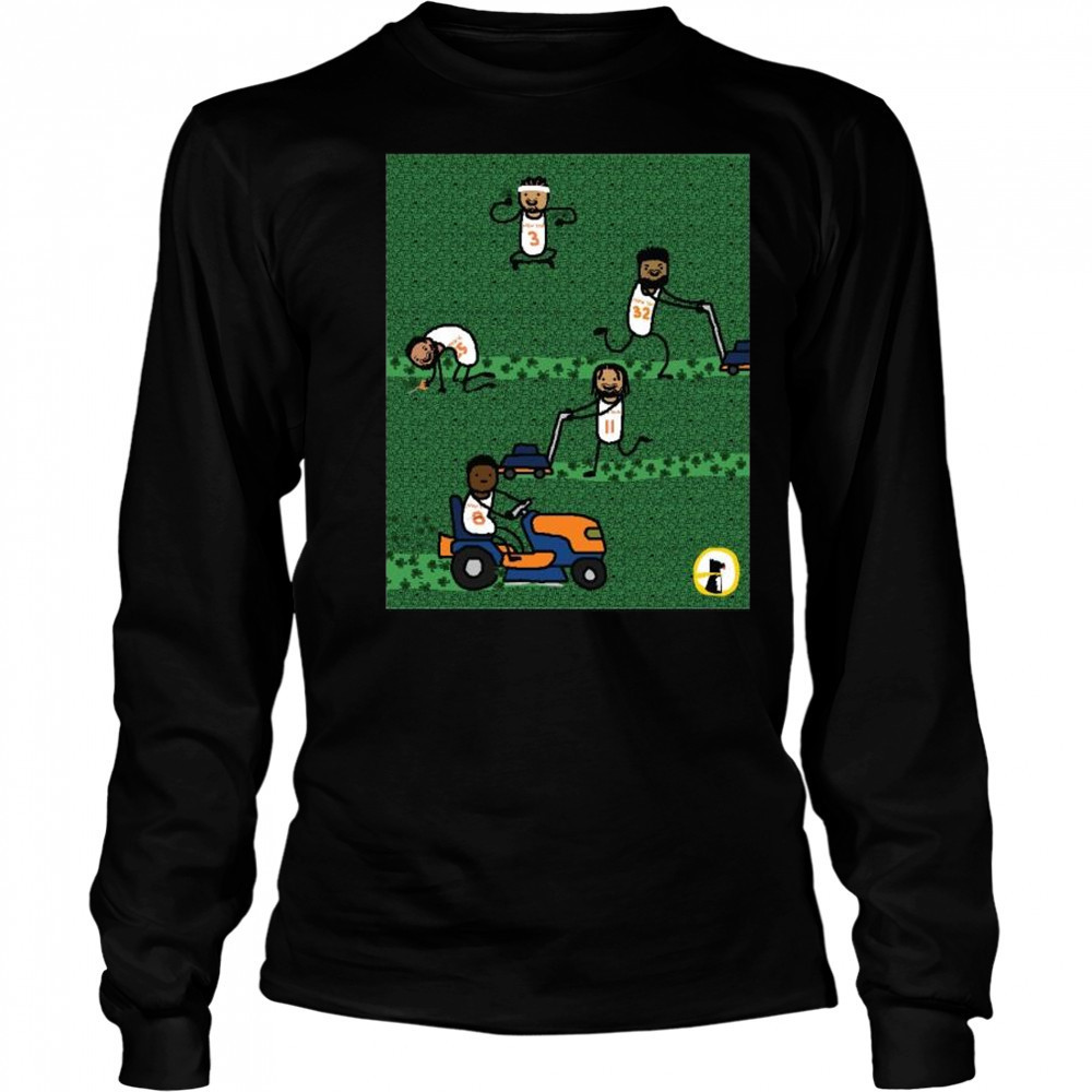 New York Knicks Basketball eliminate the Celtics from the Garden t-shirt Long Sleeved