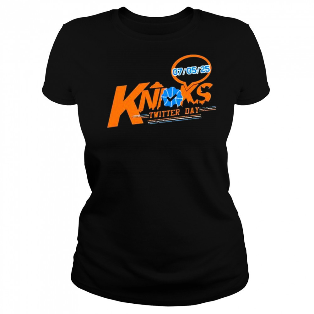 New York Knicks basketball – Knicks Twitter Day May 7 2025 t-shirt Women's T-shirt