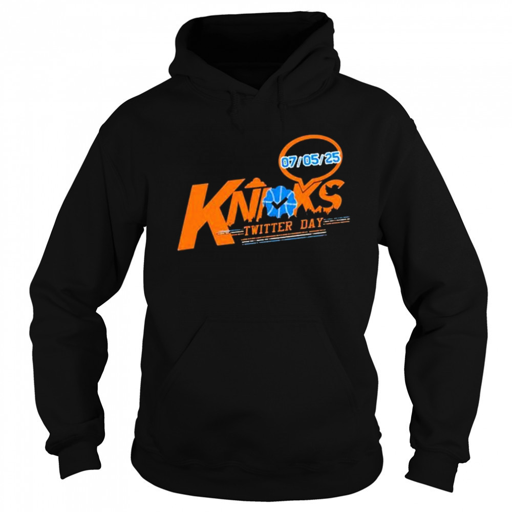 New York Knicks basketball – Knicks Twitter Day May 7 2025 t-shirt Sweatshirt