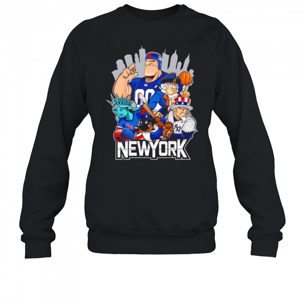 New York sports mascots shirt Sweatshirt