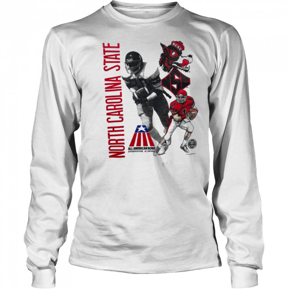 North Carolina State All American Bowl Birmingham T Shirt Long Sleeved