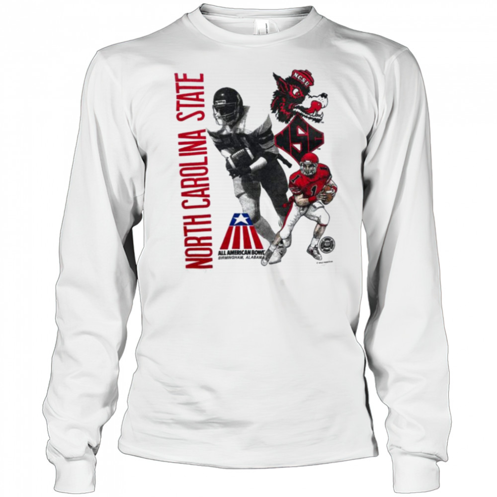 North Carolina State All American Bowl Birmingham T Shirt Long Sleeved