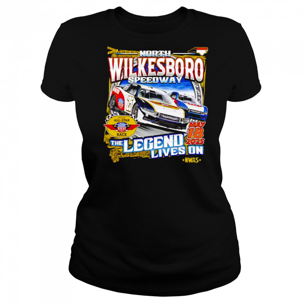 North Wilkesboro Speedway 2025 NASCAR All-Star Race shirt Women's T-shirt