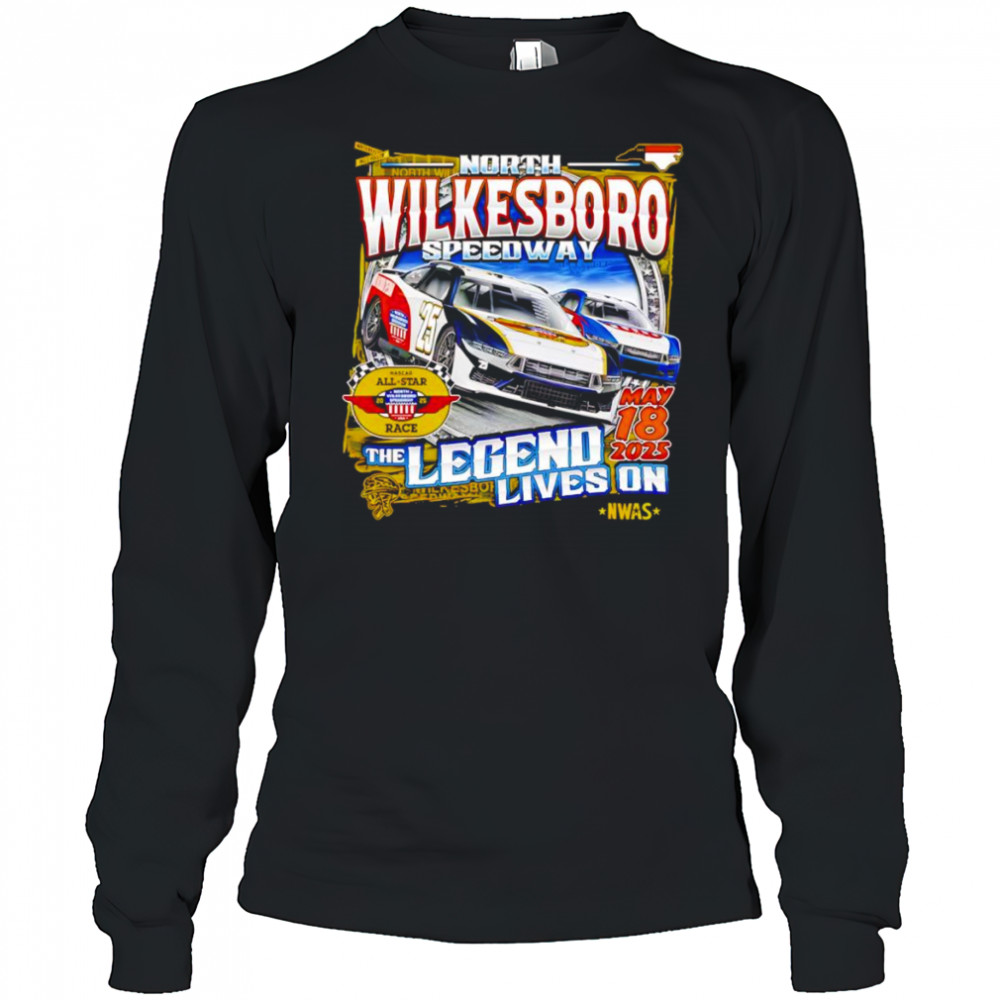 North Wilkesboro Speedway 2025 NASCAR All-Star Race shirt Long Sleeved