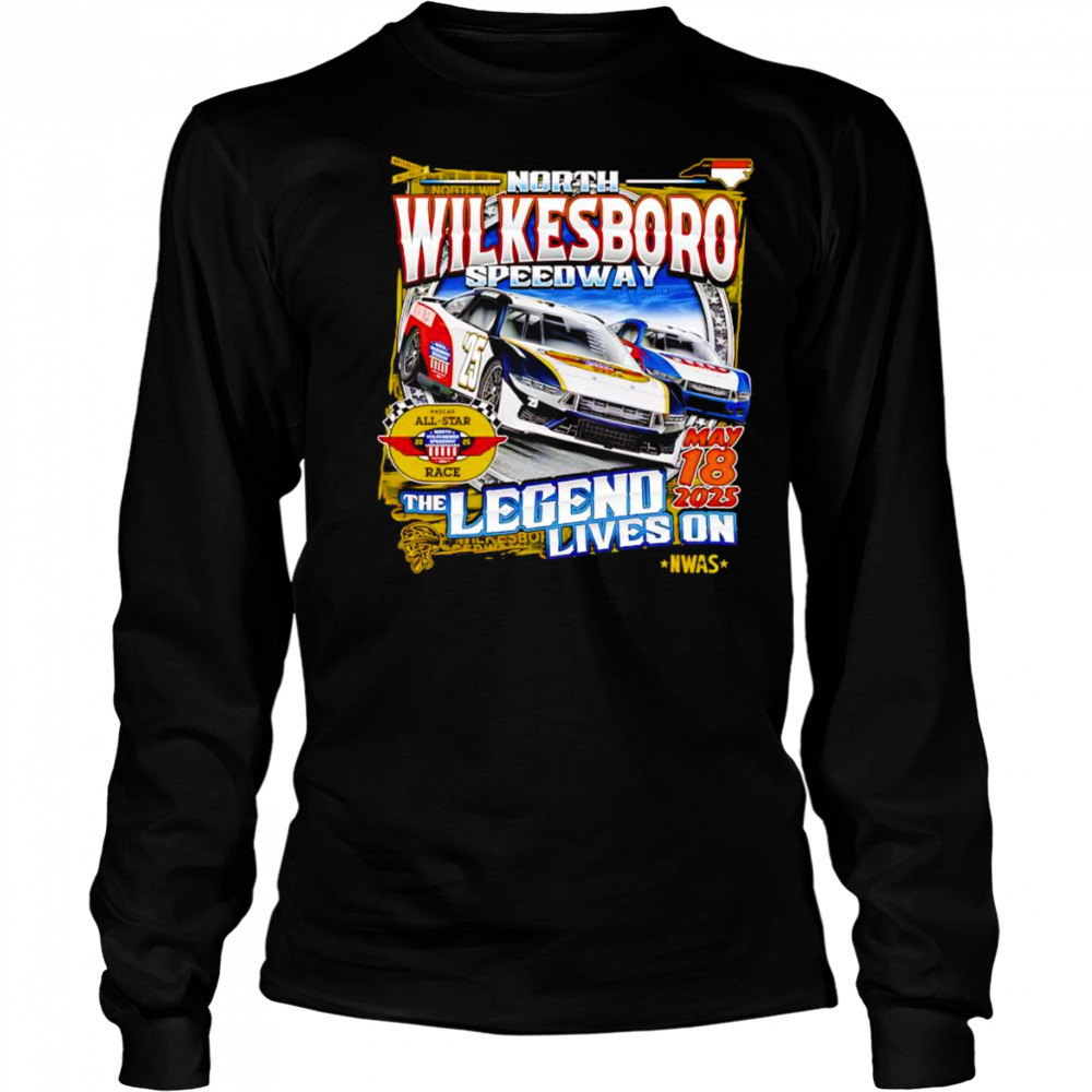 North Wilkesboro Speedway 2025 NASCAR All-Star Race shirt Long Sleeved