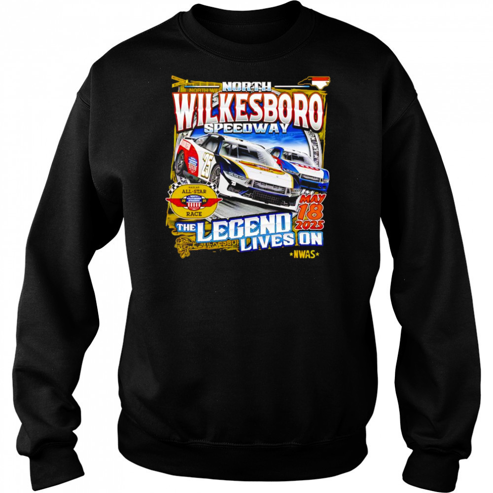 North Wilkesboro Speedway 2025 NASCAR All-Star Race shirt Hoodie