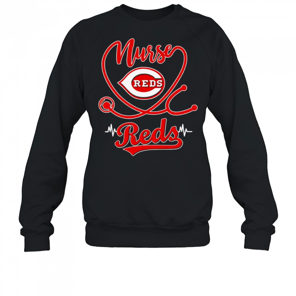 Nurse Cincinnati Reds shirt Sweatshirt