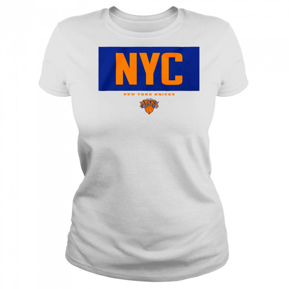 NYC New York Knicks NBA Basketball logo shirt Women's T-shirt
