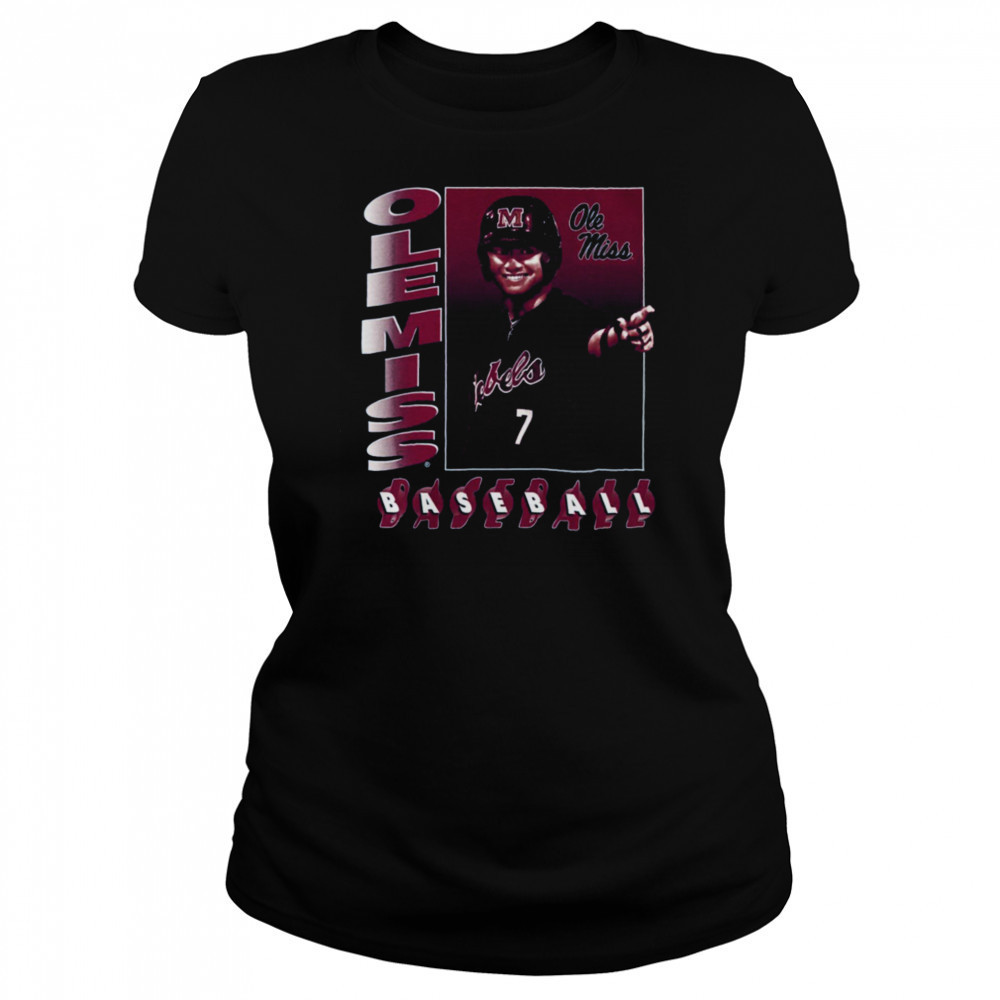 Ole Miss Rebels Baseball NIL T Shirt Women's T-shirt