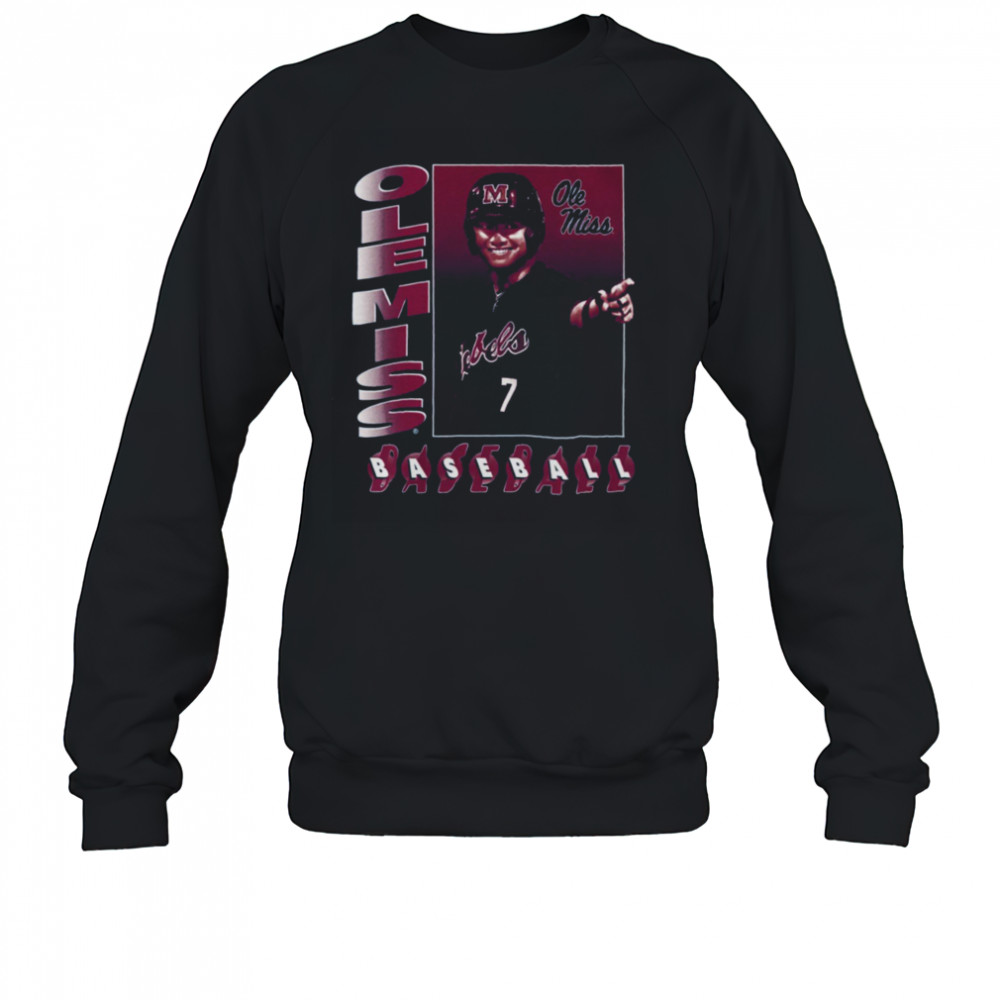 Ole Miss Rebels Baseball NIL T Shirt Sweatshirt