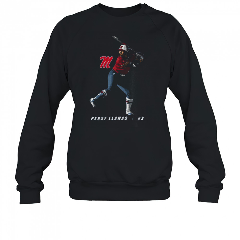 Ole Miss Rebels Persy Llamas #3 T Shirt Sweatshirt