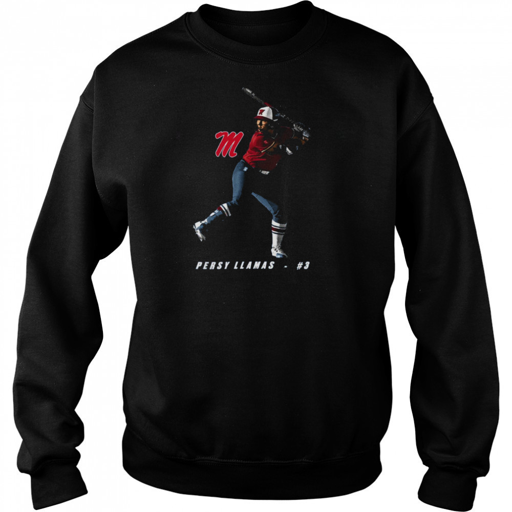 Ole Miss Rebels Persy Llamas #3 T Shirt Hoodie