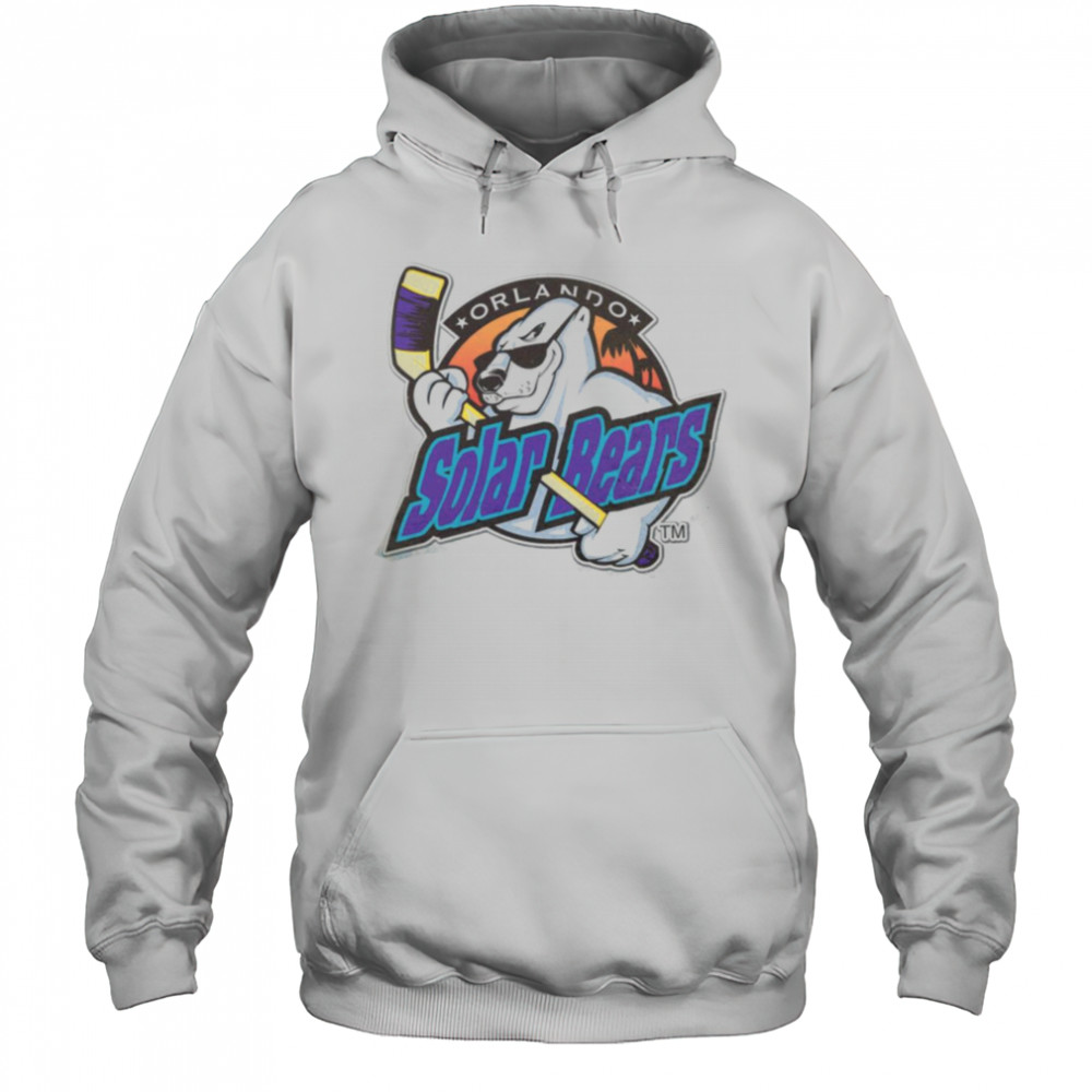 Orlando Solar Bears Hockey Team T Shirt Hoodie