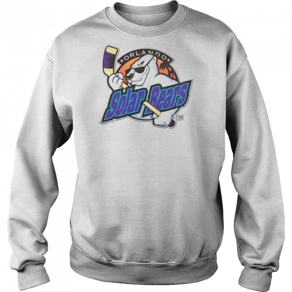 Orlando Solar Bears Hockey Team T Shirt Hoodie
