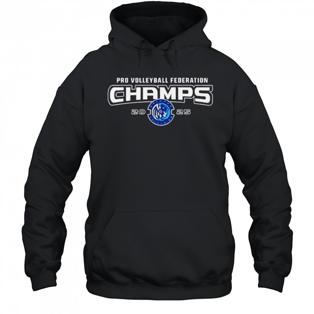 Orlando Valkyries 2025 Pro Volleyball Federation Champions T-Shirt Hoodie