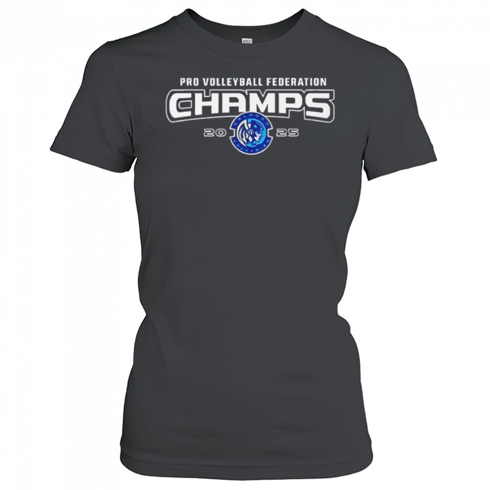 Orlando Valkyries 2025 Pro Volleyball Federation Champions T-Shirt Women's T-shirt