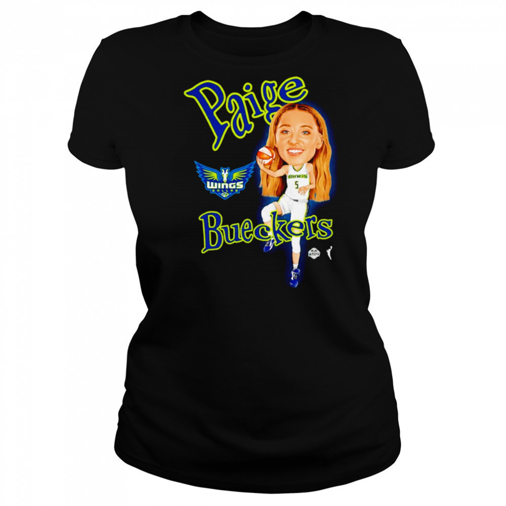 Paige Bueckers 2025 WNBA Draft Dallas Wings cartoon shirt Women's T-shirt