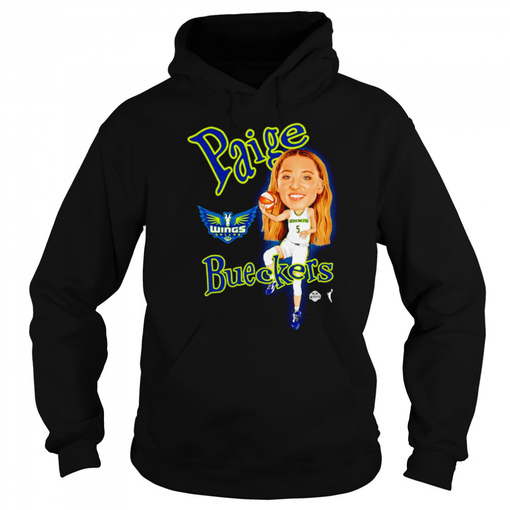 Paige Bueckers 2025 WNBA Draft Dallas Wings cartoon shirt Sweatshirt