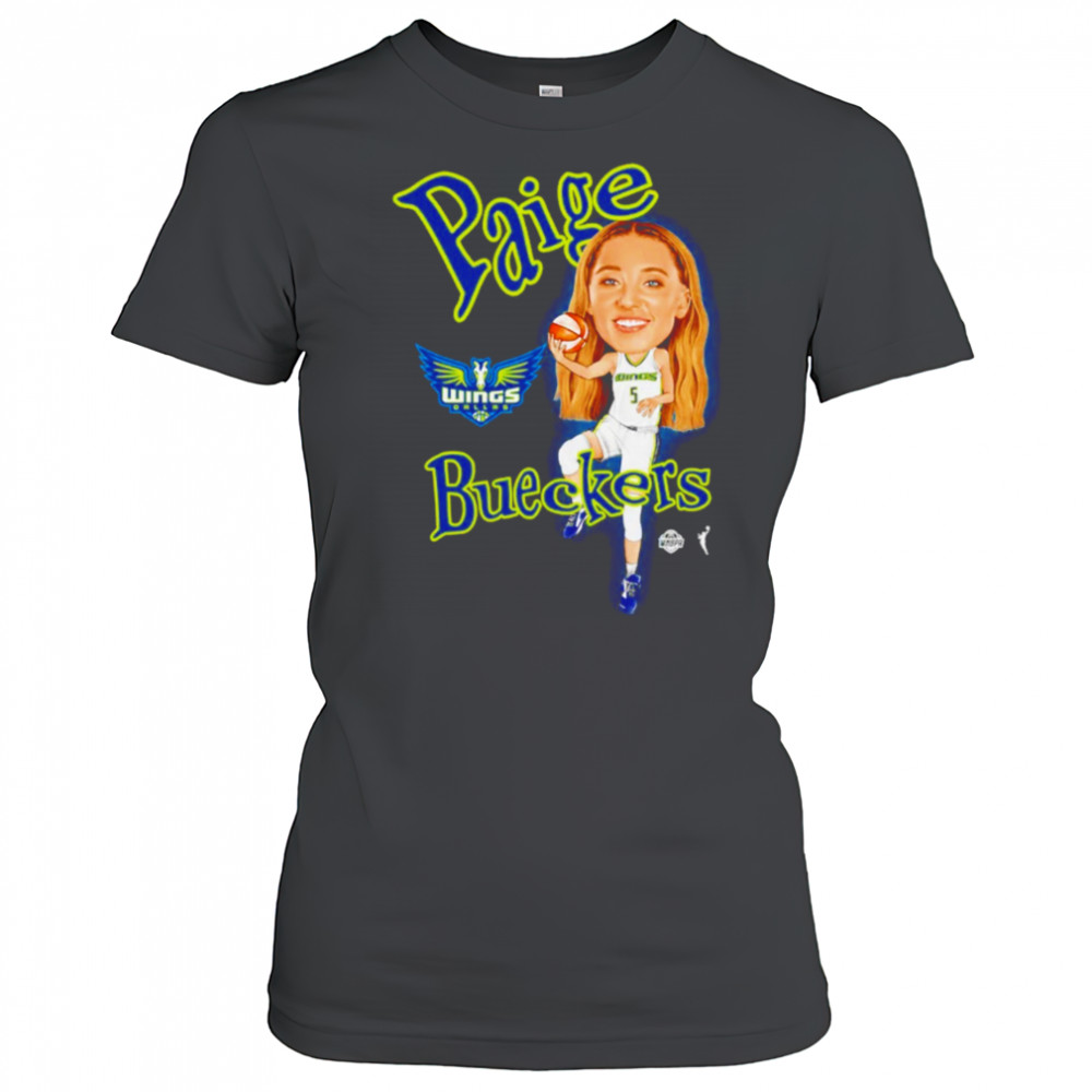 Paige Bueckers 2025 WNBA Draft Dallas Wings cartoon shirt Women's T-shirt