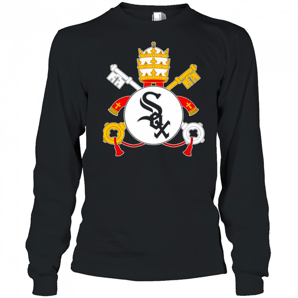 Papal regalia and insignia Chicago White Sox shirt Long Sleeved