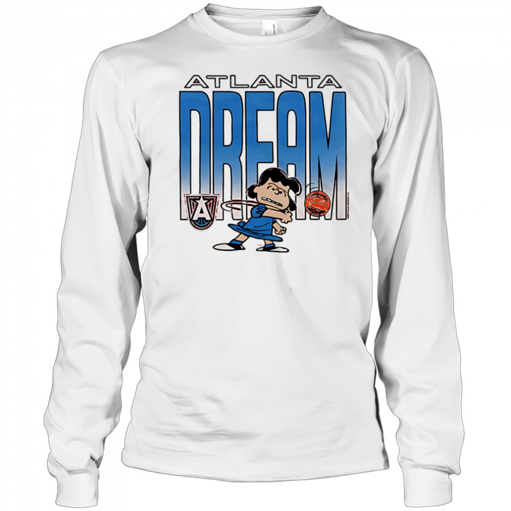 Peanuts Lucy x Atlanta Dream shirt Long Sleeved