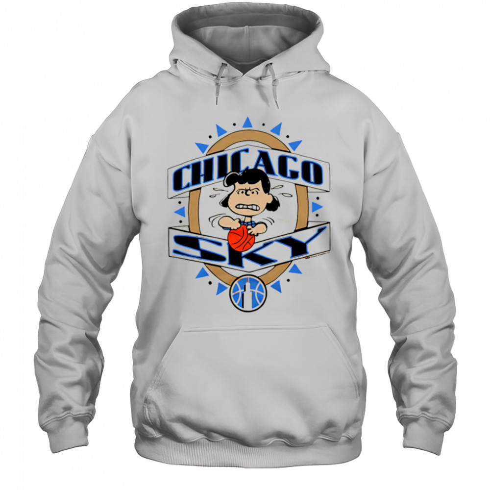 Peanuts Lucy x Chicago Sky shirt Hoodie