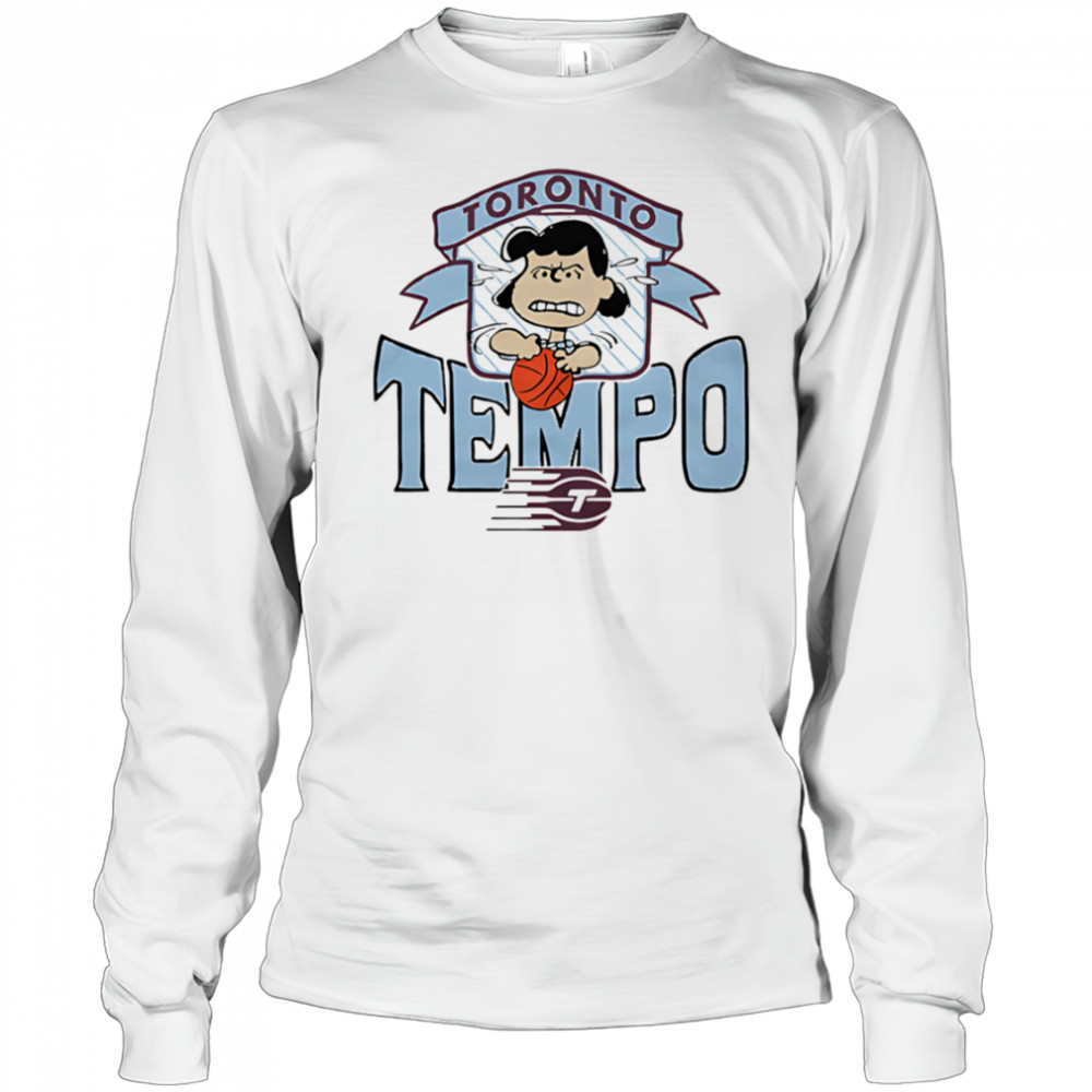 Peanuts Lucy x Toronto Tempo shirt Long Sleeved
