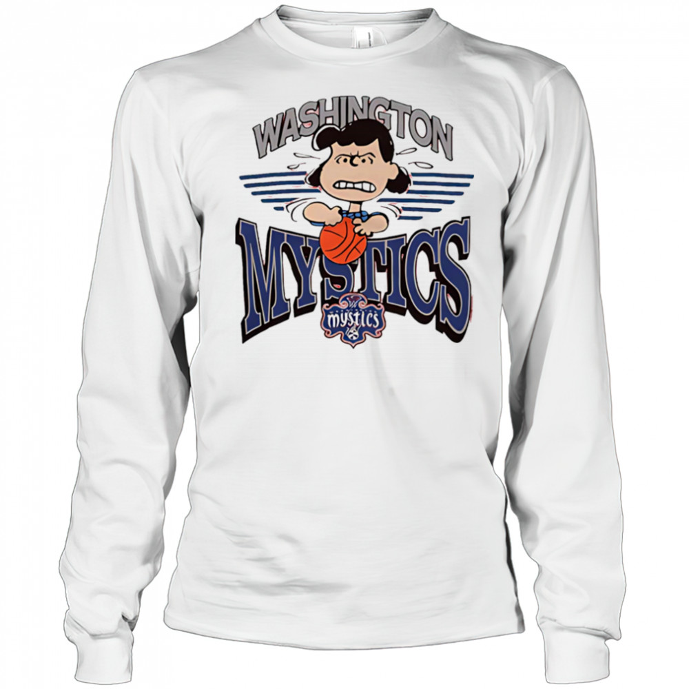 Peanuts Lucy x Washington Mystics shirt Long Sleeved