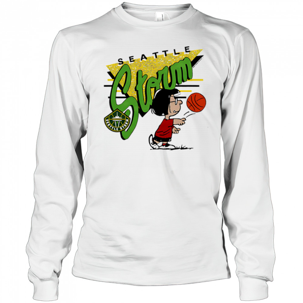 Peanuts Marcie x Seattle Storm shirt Long Sleeved