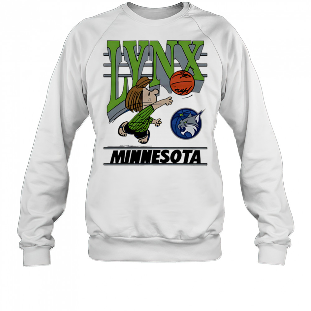 Peanuts Peppermint Patty x Minnesota Lynx shirt Sweatshirt