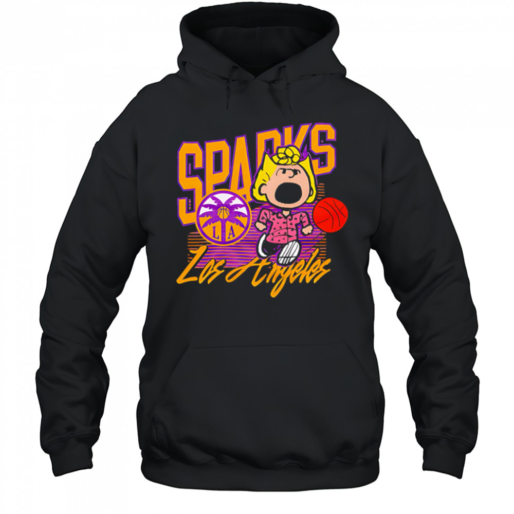 Peanuts Sally x Los Angeles Sparks shirt Hoodie