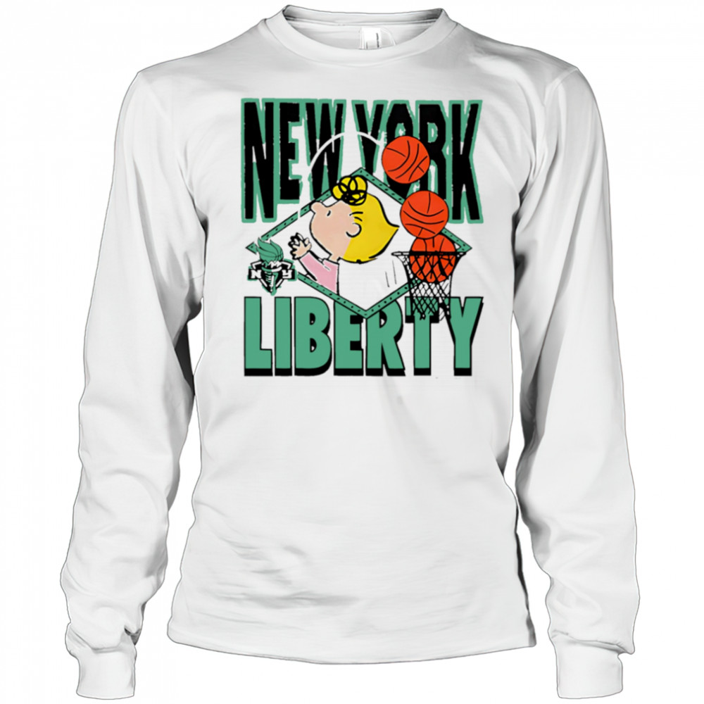 Peanuts Sally x New York Liberty shirt Long Sleeved