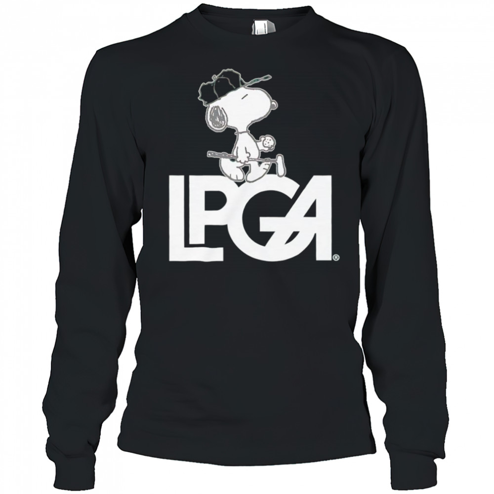 Peanuts x LPGA Snoopy shirt Long Sleeved