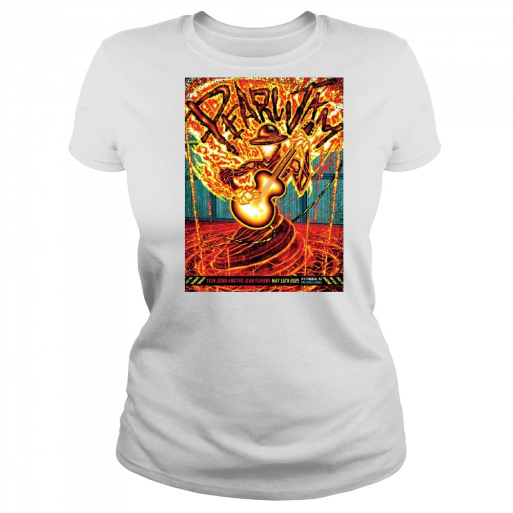 Pearl Jam Pittsburgh PA Event For PPG Paints Arena On May 16th 2025 Dark Matter World Tour t-shirt Women's T-shirt