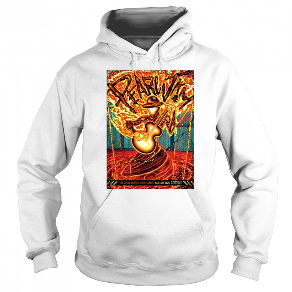 Pearl Jam Pittsburgh PA Event For PPG Paints Arena On May 16th 2025 Dark Matter World Tour t-shirt Sweatshirt