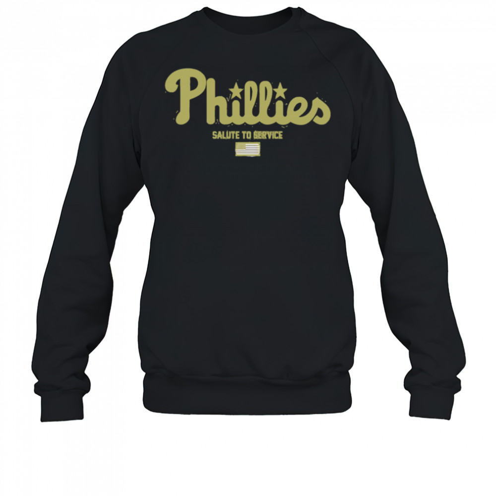 Philadelphia Phillies Salute to service flag Army Camo shirt Sweatshirt