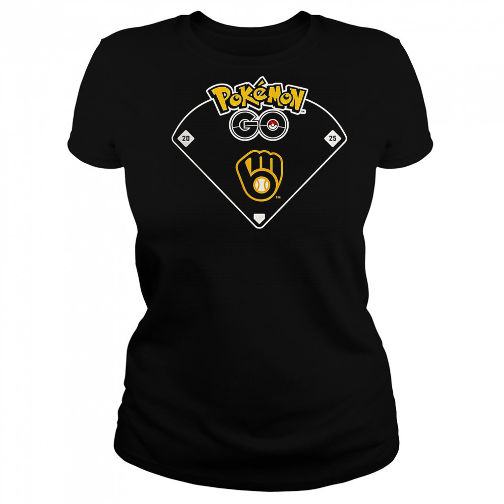 Pokemon Go MLB Milwaukee Brewers T-Shirt Women's T-shirt