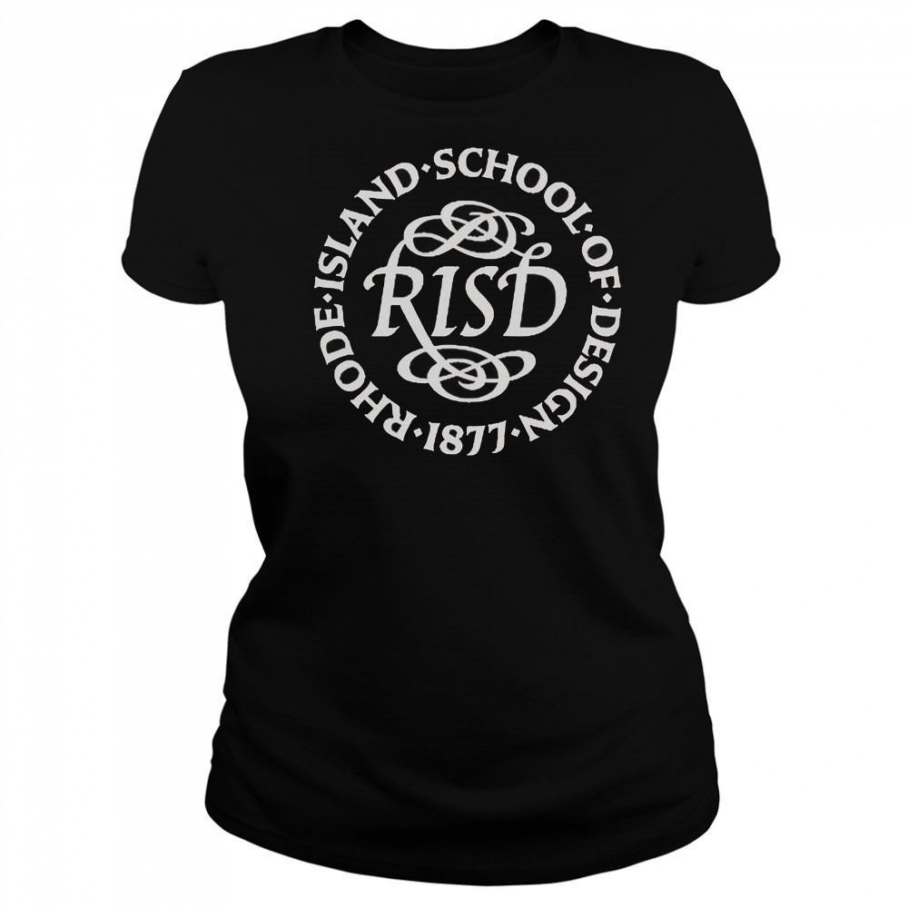 Rhode Island School Of Design 1877 Blue 84 Medallion T-Shirt Women's T-shirt