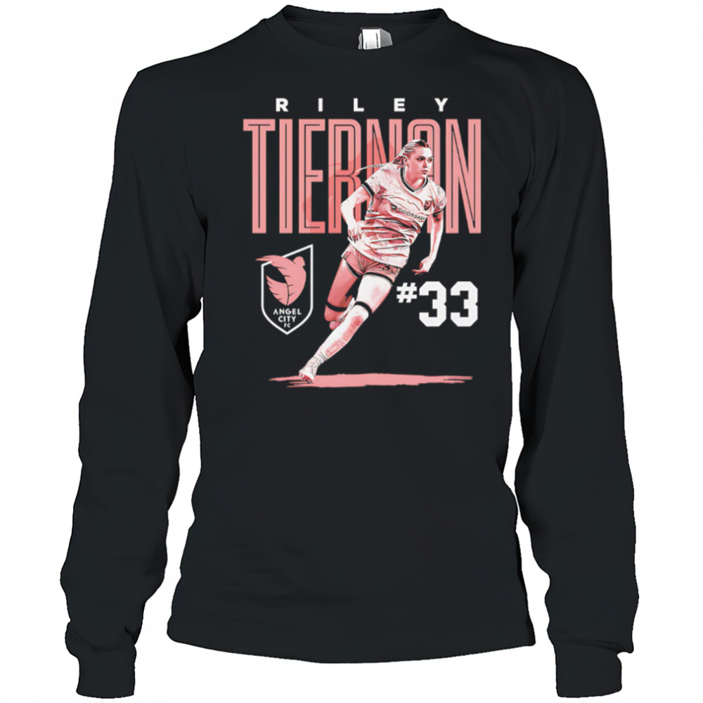 Riley Tiernan Angel City FC Bitmap shirt Long Sleeved
