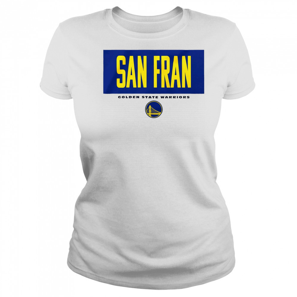 San Fran Golden State Warriors NBA Basketball logo shirt Women's T-shirt