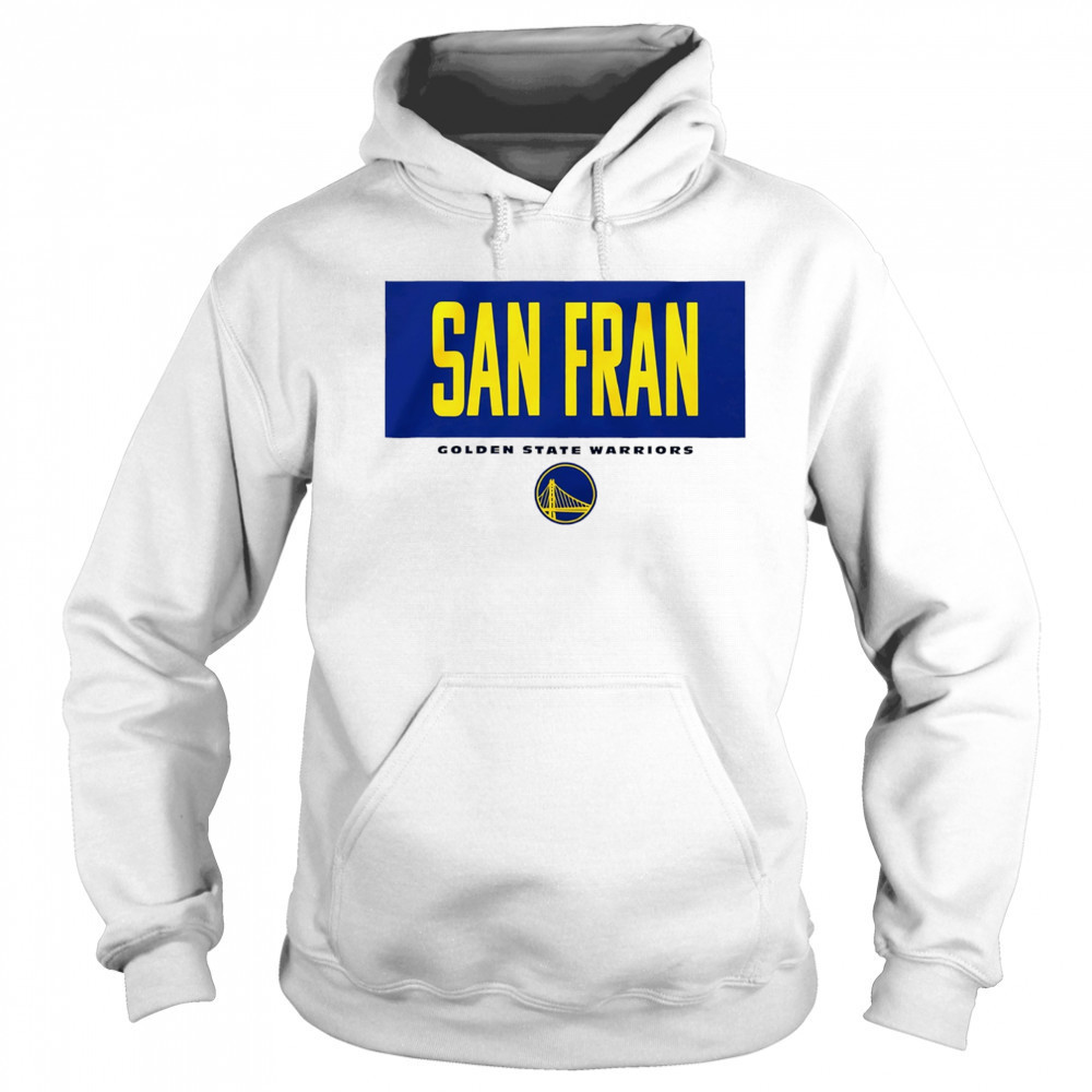 San Fran Golden State Warriors NBA Basketball logo shirt Sweatshirt