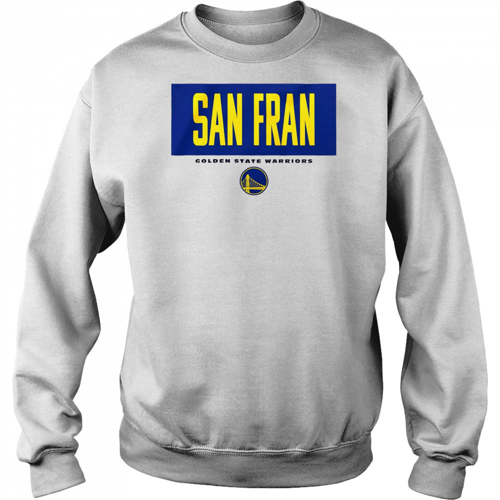 San Fran Golden State Warriors NBA Basketball logo shirt Hoodie