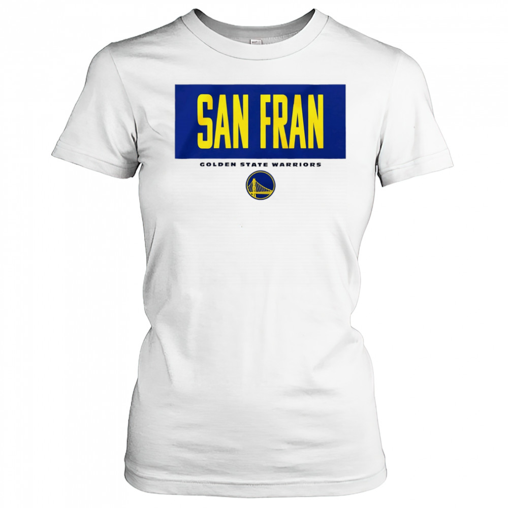 San Fran Golden State Warriors NBA Basketball logo shirt Women's T-shirt